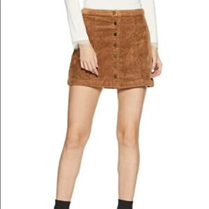 Forever 21 - Corduroy Mini Skirt - Rust